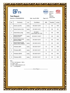 AUTILON UV LED product technical test report